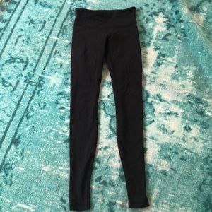 Size 4 Black Lululemon Leggings